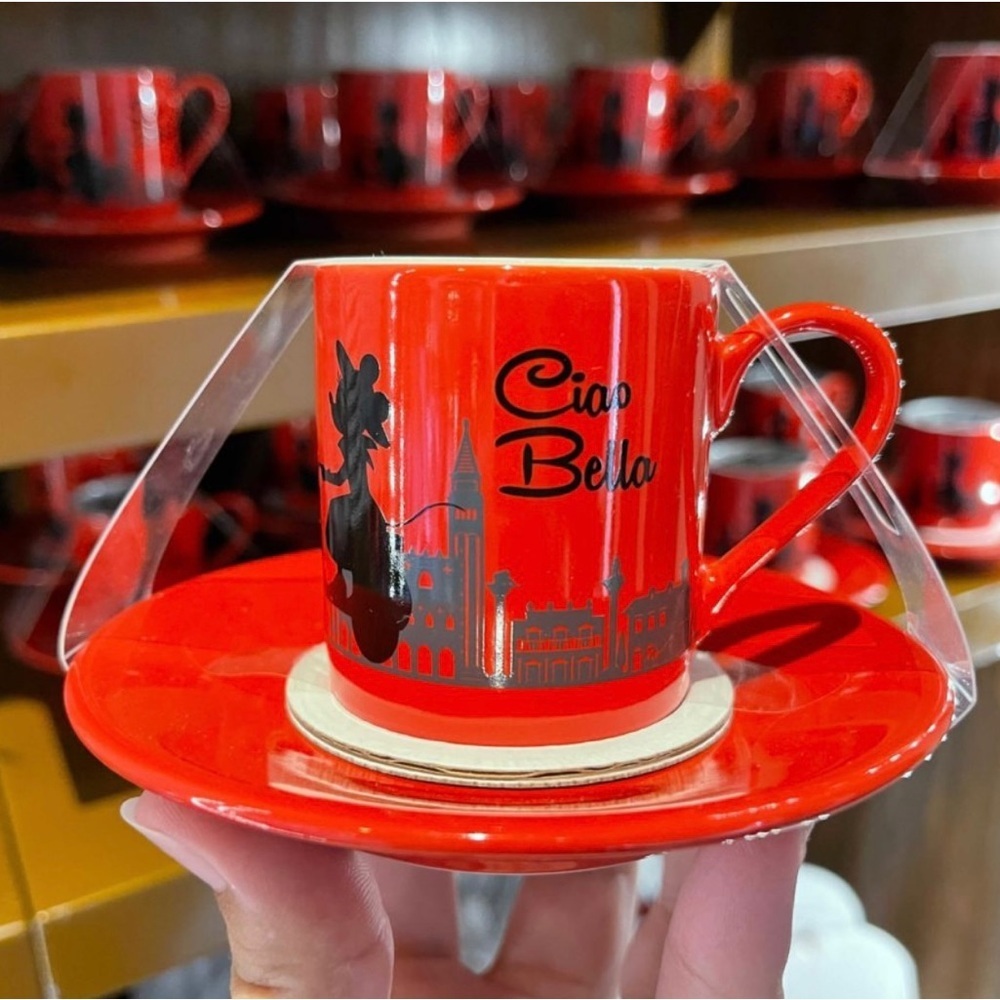 Minnie Mouse Italy 🇮🇹 Ciao Bella Expresso set
